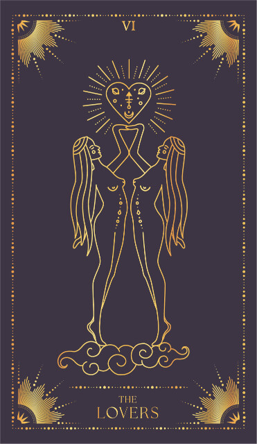 Card IV 'The Lovers'