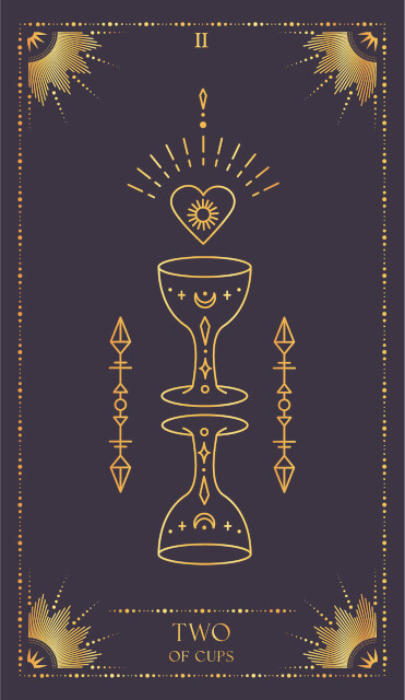 Card II 'Two of Cups'