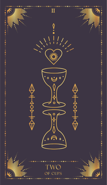 Card II 'Two of Cups'