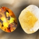 Topaz and Citrine stone lay on a beach