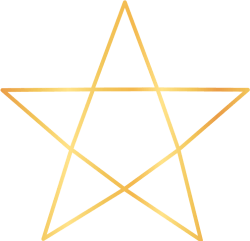 Gold Star Gold Horopscopes Symbol