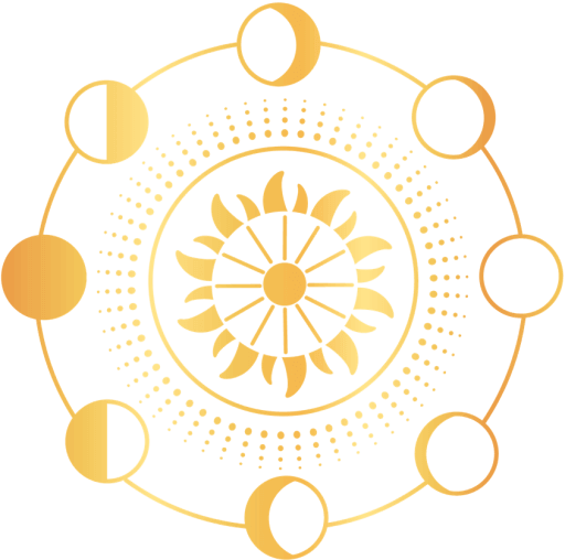Gold Moon Horoscopes Symbol