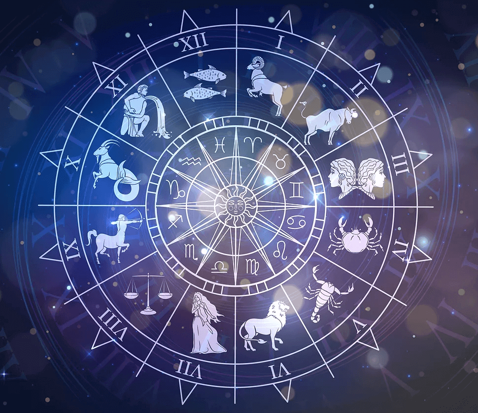 Zodiacs Horoscope Blue